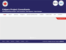 Tablet Screenshot of calgary-projects.com